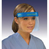Face Shield, Clear Visor, 5 3-4 in Height, Hook-and-Loop Suspension  4540SCM