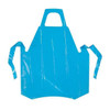 Polyco Bib Apron, Polyolefin, Blue, 55 in, Universal 46500