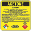 Brady ISOPROPYL ALCOHOL, ISOPROPYL ALCOHOL, 5 in W x 5 in H 26119LS