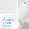 Scott Essential, Jumbo Coreless, 2 Ply, Continuous Sheets, White, 12 PK  07006