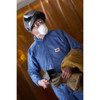 3m Hooded Disposable Coveralls, 4Xl, Blue, SMMS 4530-BLK-4XL