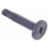 Self-Drilling Screw, #10 x 1 in, Climaseal Steel Pan Head Phillips Drive, 500 PK  1596553