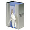 Glove Dispenser, Stainless Steel, Holds (1) Box ,Silver ,10 in H x 6-1/2 in W x 4 in D