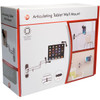Cta Digital Adj. Mount,18 in H,Silver PAD-ATWM