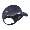 Bump Cap, Long Brim Baseball, Polyethylene, Hook-and-Loop Suspension