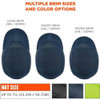 Bump Cap, Short Brim Baseball, Polyethylene, Hook-and-Loop Suspension  8955