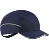 Bump Cap, Short Brim Baseball, Polyethylene, Hook-and-Loop Suspension  8965