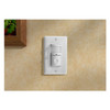 Hubbell Wiring Device-Kellems Vacancy Sensor,PIR,1200 sq ft,Ivory WS1001NI