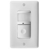 Hubbell Wiring Device-Kellems Vacancy Sensor,PIR,1200 sq ft,Ivory WS1001NI
