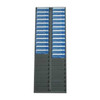 Pyramid Badge Rack,Light Gray,22 5/8in H 500-4
