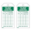 Tag, Inspection, Paper, 5 3/4 in H x 3 in W, Green on White, Rectangle, 100 PK