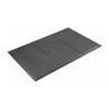 Antifatigue Mat, 5 ft. L x 3 ft. W, 5/8" Thickness, Urethane, Square Grid, Black