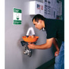 Plumbed Eyewash, Wall Mount, Plumbed, 6 11-12 in H., 15 2-3 in W  G1750P