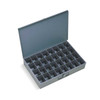Steel, 32 compartments, 12 1/2 in D x 3 1/8 in H x 18 3/8 in W