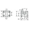 Thomson Pillow Block,0.625 In Bore,1.750 In L SSUPBO10