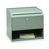 Manufacturer Varies Suggestion Box, Gry, 11" H, 12 1-2" W 2KEK2