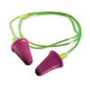 3m No-Touch Reusable Foam Ear Plugs, Bell Shape, 29 dB, Purple, 100 PK P2001