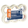 Shurtape Carton Sealing Tape, 2.5 mil, Clear, PK6 207846 Shurtape Carton Sealing Tape, 2.5 mil, Clear, PK6 207846