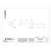 Blind Rivet, Dome Head, 1-4 in Dia., 1-7-32 in L, Steel Body, 100 PK  SD816BS203