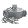 Dixon Hydrant Cap Brass,RockerLug w/Chain,NPSH RFC250
