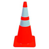 Manufacturer Varies Traffic Cone, PVC, High-Intensity Prismatic, 36 in Height, 10 lb, Orange 6FHA2