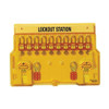 Master Lock Lockout Station,Filled,20 Padlocks 1484BP1106