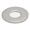 Flat Washer, For Screw Size 1/4" ,Stainless Steel NL-19 Finish, 50 PK