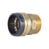 Sharkbite Strt, Brass, Push-Fit 2 in, MNPT 2 in UXL115450M