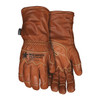 Mcr Safety Leather Drivers Gloves, Gauntlet, Brown / Brown, L, 1 PR MU36211L