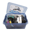 Full Face Respirator Kit, Includes 3 Cartridges, Fixed, Size M