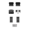 Magnalatch Post Adapter Kit,Matte,2-9/64" W ML3RPK