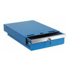 Benchpro Drawer, Bl, 4 in H, 130 lb Cap, Steel D4S