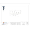 Itw Buildex E-Z Ancor Wall Anchor, 1-1-8" L, Zinc Alloy, 100 PK 5052907
