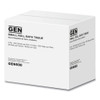 Gen Bath Tissue, Septic Safe, 2-Ply, White, 500 Sheets-Roll, PK96 GEN500