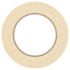Masking Tape, 18 mm W x 55 m L, 5.2 mil Thick, Tan, Rubber Adhesive, 48 PK  2307
