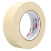 Masking Tape, 24 mm W x 55 m L, 5.2 mil Thick, Tan, Rubber Adhesive, 36 PK  2307
