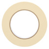 Masking Tape, 24 mm W x 55 m L, 5.2 mil Thick, Tan, Rubber Adhesive, 36 PK  2307