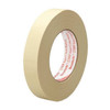 Painter's Tape, 72 mm W x 55 m L, 7.2 mil Thick, Tan, Rubber Adhesive, 12 PK