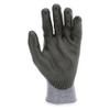 Coated Gloves, Cut Level A6 ,Dipped ,Polyurethane ,Smooth ,M 12 PK  92793PUM