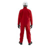 Ansell Lab Jacket, Polyester, Zipper, Red, L 66-660