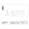 UL Class Fuse, RK5 Class, Time-Delay, 110A, 250V AC, Non-Indicating  FLNR110