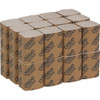 Disposable Dispenser Napkin, 5 in x 6 1-2 in Folded Size, Paper, Brown, 6000 PK  32019