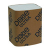 Disposable Dispenser Napkin, 5 in x 6 1/2 in Folded Size, Paper, White, 6000 PK