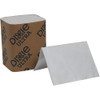 Disposable Dispenser Napkin, 5 in x 6 1-2 in Folded Size, Paper, White, 6000 PK  32006
