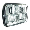 J.W. Speaker Headlight,LED,5-19/32" H x 7-7/8" W 8900 Evo 2