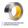 3m FoilTape,Aluminum,Silver,60ydL,2inW 34383