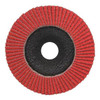Gator Finishing Mounted Flap Wheel,60 Grit,4-3/4in W,PK5 9722035
