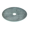 Fender Washer, For Screw Size 3/8" ,Steel Zinc Plated Finish, 100 PK