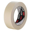 Masking Tape, 36 mm W x 55 m L, 5.1 mil Thick, Tan, Rubber Adhesive, 24 PK