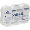 Georgia-Pacific SofPull, Center Pull, 2 Ply, 1000 Sheets, White, 6 PK 19510